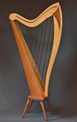 36 String Celtic Style Harp with legs